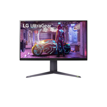LG Computer Monitor 81.3 Cm (32") 2560 X 1440 Pixels Quad Hd Black
