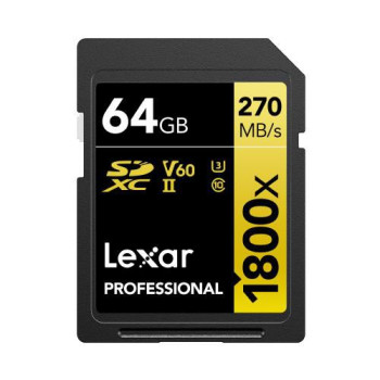 Lexar Memory Card 64 Gb Sdxc Uhs-Ii Class 10