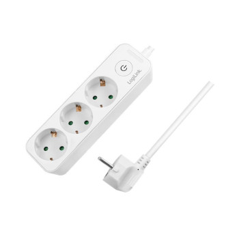 LogiLink Power Extension 1.5 M 3 Ac Outlet(S) Indoor White