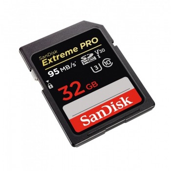Extreme Pro SDHC 32GB 95/90 MB/s V30 UHS-I U3