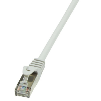 LogiLink 0.5M Cat.6 F/Utp Networking Cable Grey Cat6 F/Utp (Ftp)