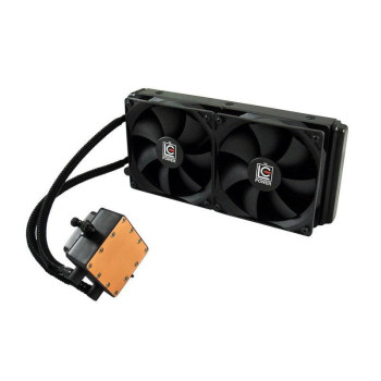 LC-POWER Computer Cooling System Processor All-In-One Liquid Cooler 12 Cm Black
