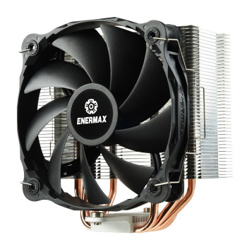 Enermax Computer Cooling System Processor Cooler 14 Cm Aluminium, Black