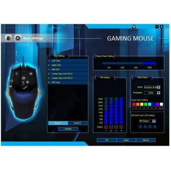 Gamingowa mysz optyczna USB Falcon
