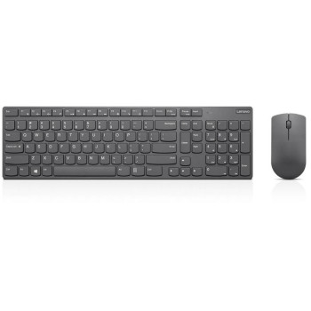 Lenovo Keyboard Mouse Included Rf Wireless Qwerty Us International Grey