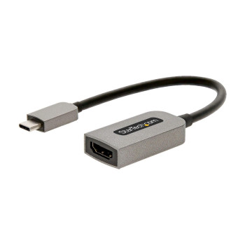 StarTech.com Usb C To Hdmi Adapter - 4K 60Hz Video, Hdr10 - Usb-C To Hdmi 2.0B Adapter Dongle - Usb Type-C Dp Alt Mode To Hdmi M
