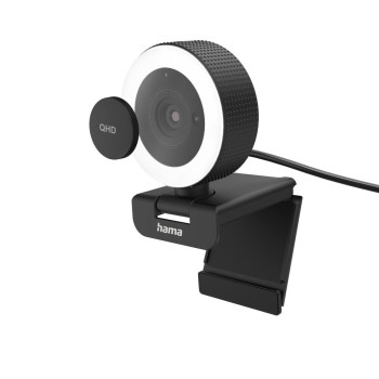 Hama C-800 Pro Webcam 4 Mp 2560 X 1440 Pixels Usb 2.0 Black