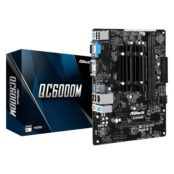 Asrock Qc6000M Socket Ft3 Micro Atx Asrock Qc6000M Socket Ft3 Micro Atx