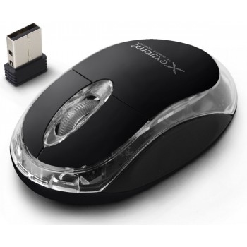 Mysz bezprzewodowa XM105K 3D, 2.4GHz, czarna