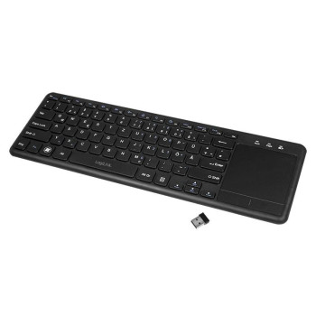 LogiLink Keyboard Rf Wireless Qwertz Black