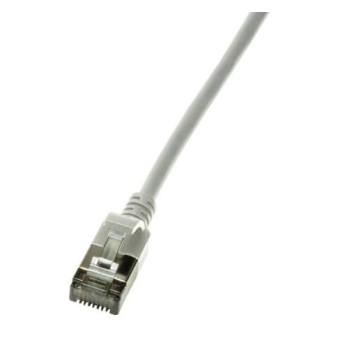LogiLink Slim U/Ftp Networking Cable Grey 5 M Cat6A U/Ftp (Stp)