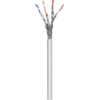 Intellinet Network Bulk Cat6A Cable, 23 Awg, Solid Wire, Grey, 305M, S/Ftp, Lszh, Cpr-Dca Rated, Drum