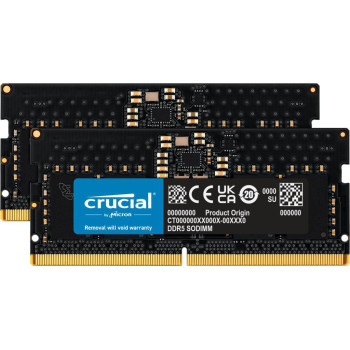 Crucial Memory Module 16 Gb 2 X 8 Gb Ddr5 4800 Mhz