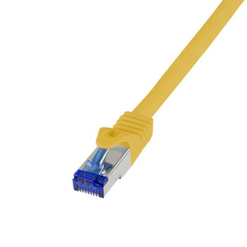 LogiLink Networking Cable Yellow 0.5 M Cat6A S/Ftp (S-Stp)