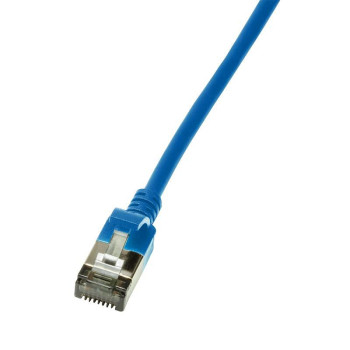 LogiLink Networking Cable Blue 0.5 M Cat6A U/Ftp (Stp)