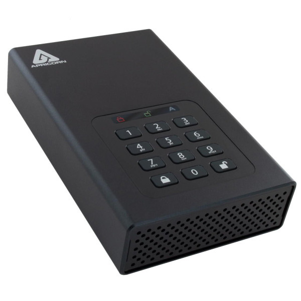Apricorn Aegis Padlock Dt External Hard Drive 12000 Gb Black Apricorn Aegis Padlock Dt External Hard Drive 12000 Gb Black