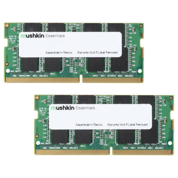 Mushkin Essentials Memory Module 16 Gb 2 X 8 Gb Ddr4 2400 Mhz Mushkin Essentials Memory Module 16 Gb 2 X 8 Gb Ddr4 2400 Mhz