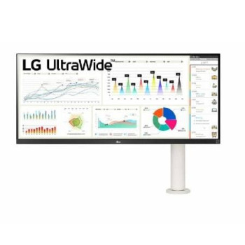 LG 34Wq68X-W Computer Monitor 86.4 Cm (34") 2560 X 1080 Pixels Quad Hd Lcd White