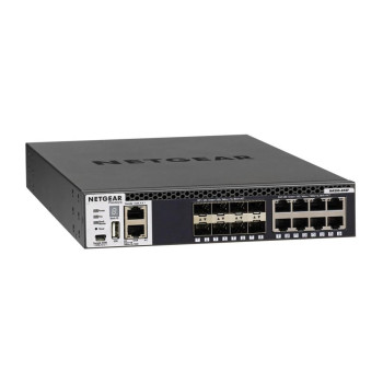 Netgear M4300 16-PORT 10GB ST.MG.SWITC M4300-8X8F, Managed, L3, 10G Ethernet (100/1000/10000), Rack mounting, 1U