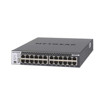 Netgear M4300-24X STACKABLE MGD SWITCH M4300-24X, Managed, L3, 10G Ethernet (100/1000/10000), Rack mounting, 1U