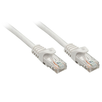 Lindy Rj-45/Rj-45 Cat6 3M Networking Cable Grey U/Utp (Utp)