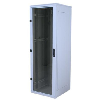 Triton 19" Rack 37U/ 600X800 Glass Door Freestanding Rack Grey