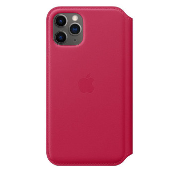 Apple Iphone 11 Pro Leather Folio - Raspberry
