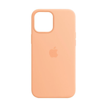 Apple Iphone 12 Pro Max Silicone Case With Magsafe - Cantaloupe