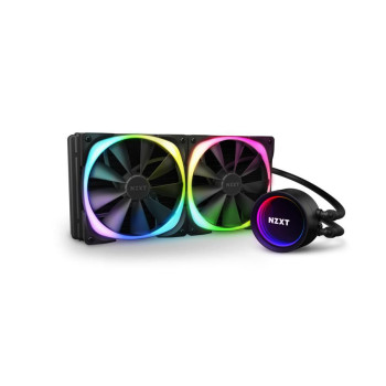 NZXT Computer Cooling System Processor All-In-One Liquid Cooler 14 Cm Black