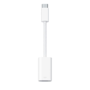 Apple Apple MUQX3ZM/A cable gender changer USB Type-C Lightning White