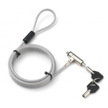 Techly Cable Lock Silver 1.8 M