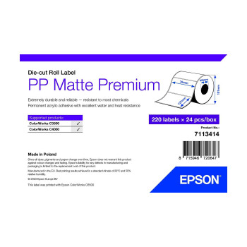 Epson Printer Label White Self-Adhesive Printer Label
