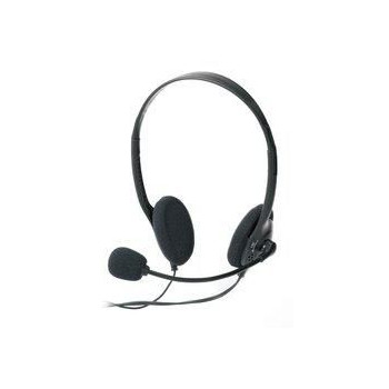 Ednet Headset Wired Calls/Music Black