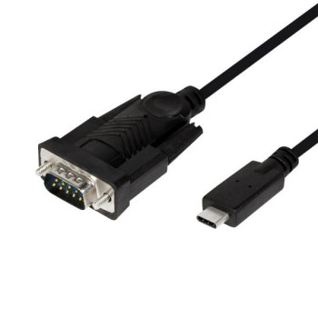LogiLink Serial Cable Black 1.2 M Db-9