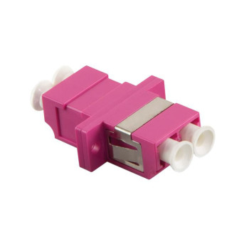 LogiLink Fibre Optic Adapter Lc/Lc Violet