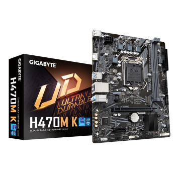 Gigabyte (Rev. 1.0) Intel H470 Express Lga 1200 (Socket H5) Micro Atx