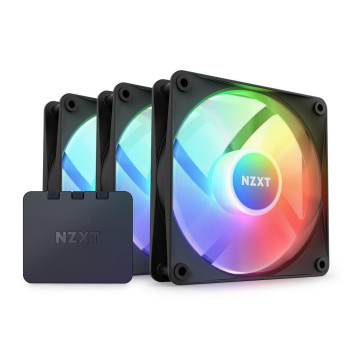 NZXT F120 Rgb Core Triple Pack Computer Case Fan 12 Cm Black 3 Pc(S)