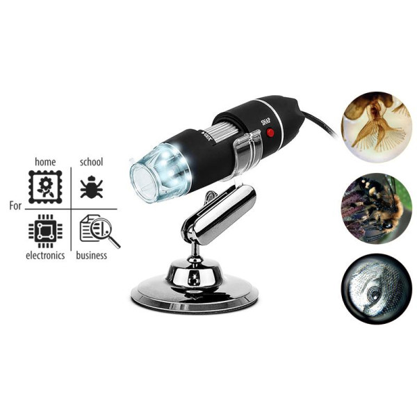 Mikroskop do komputera Media-Tech MICROSCOPE USB 500X MT4096 Mikroskop do komputera Media-Tech MICROSCOPE USB 500X MT4096
