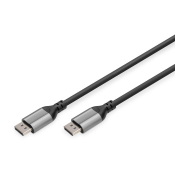 Kabel DIGITUS PREMIUM połączeniowy DisplayPort 1.4 8K60Hz UHD DP/DP M/M czarny 1m