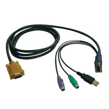 Tripp Lite 10FT USB / PS2 CABLE KIT **New Retail** KVM SWITCH B020-U08 / U16 10FT