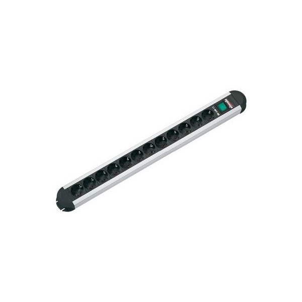 Bachmann PRIMO 12xCEE7/3 1xswitch power 2m, CEE7/7 PRIMO, 1.75 m, 12 AC outlet(s), Black, Grey, 3680 W, 16 A, 71 mm Bachmann PRIMO 12xCEE7/3 1xswitch power 2m, CEE7/7 PRIMO, 1.75 m, 12 AC outlet(s), Black, Grey, 3680 W, 16 A, 71 mm