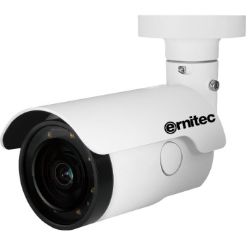 Ernitec HALO-PX-408M, 11-28mm Lens 8MP@30fps HDR Bullet Camera Auto Focus Motorised P Iris-Lens, IR 45M, Heater POE, 24VAC