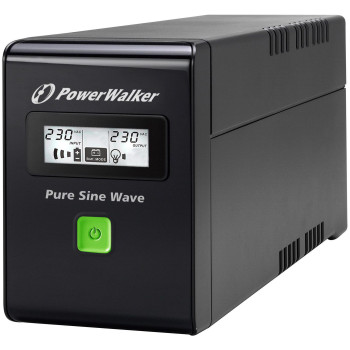 PowerWalker VI 800 SW UPS 800VA/480W Line Interactive PureSineWave Output: 3 x IEC C13 Outlet