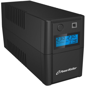 PowerWalker VI 650 SHL IEC UPS 650VA/360W Line-Interactive UPS with 4x IEC outlet