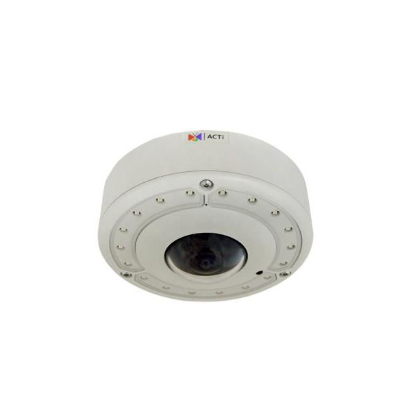 ACTi 12MP, Adaptive IR, EWDR, SLLS f1.65mm/F2.8, H.264, Dewarping Built-in Microphone, PoE/DC12V, IP68, IK10, Built-in Analytics ACTi 12MP, Adaptive IR, EWDR, SLLS f1.65mm/F2.8, H.264, Dewarping Built-in Microphone, PoE/DC12V, IP68, IK10, Built-in Analytics