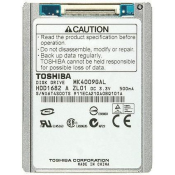 Toshiba 40GB ZIF 4200RPM 1.8 HDD **Refurbished**