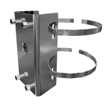 Pelco POLE MOUNT FOR EH8X00 ENCLOSURES EPS8000, Mount, Universal, Silver, Pelco, EH8000, EH8500, 850 g