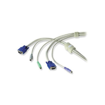 Adder KVM conversion cable 2M SUN & VGA to PS/2 & VGA