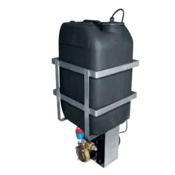 Videotec Tank 23l 6gal, IN 230Vac washer pump delivery up to 30m 98ft w/water float