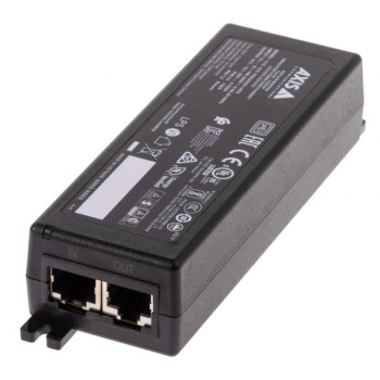 Axis 30W MIDSPAN Single port midspan for Power over Ethernet Plus (PoE+) IEEE 802.3at Type 2 Class 4 products 02172-002, Midspan